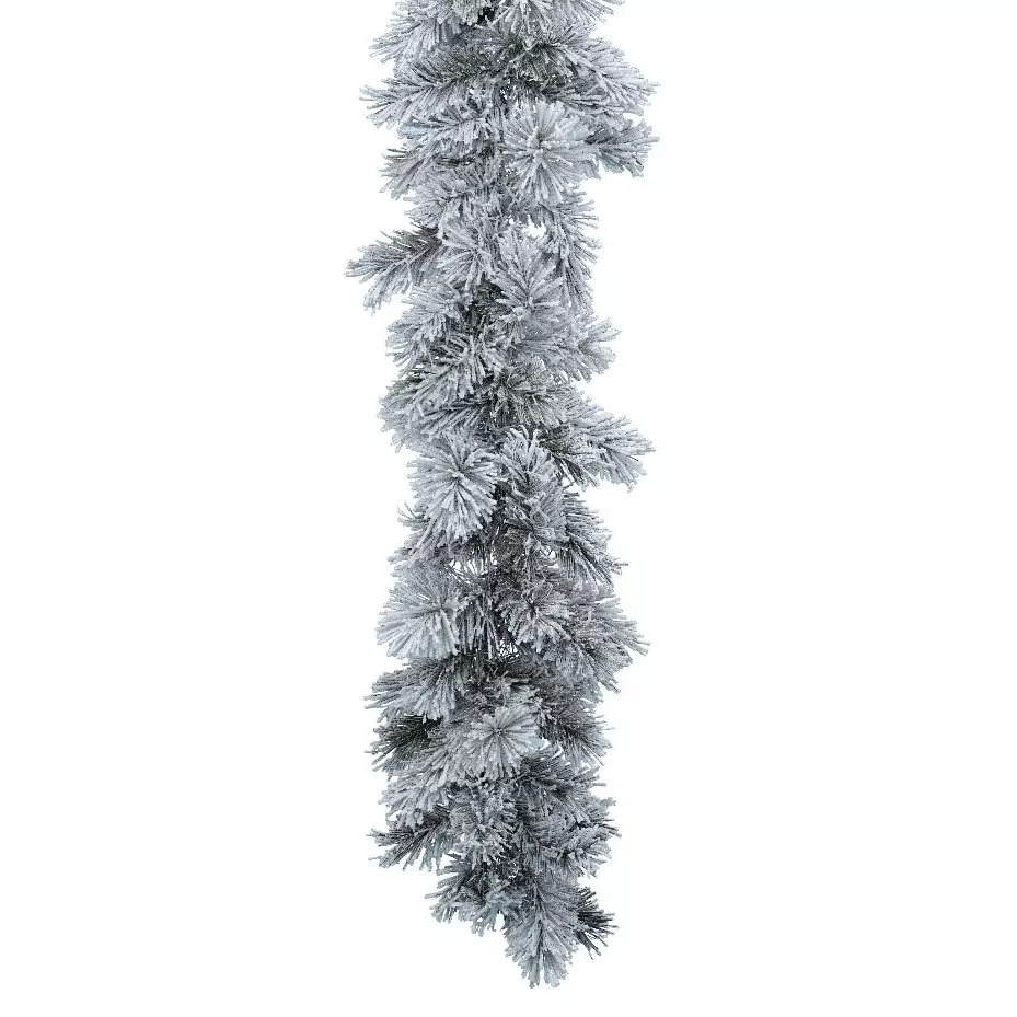 Guirlande de sapin (270 cm) Vancouver enneigée