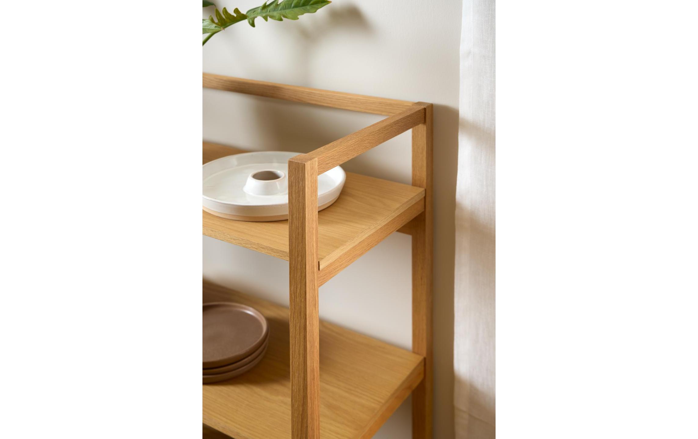 Regal Ludza Braun<br>Holzregal