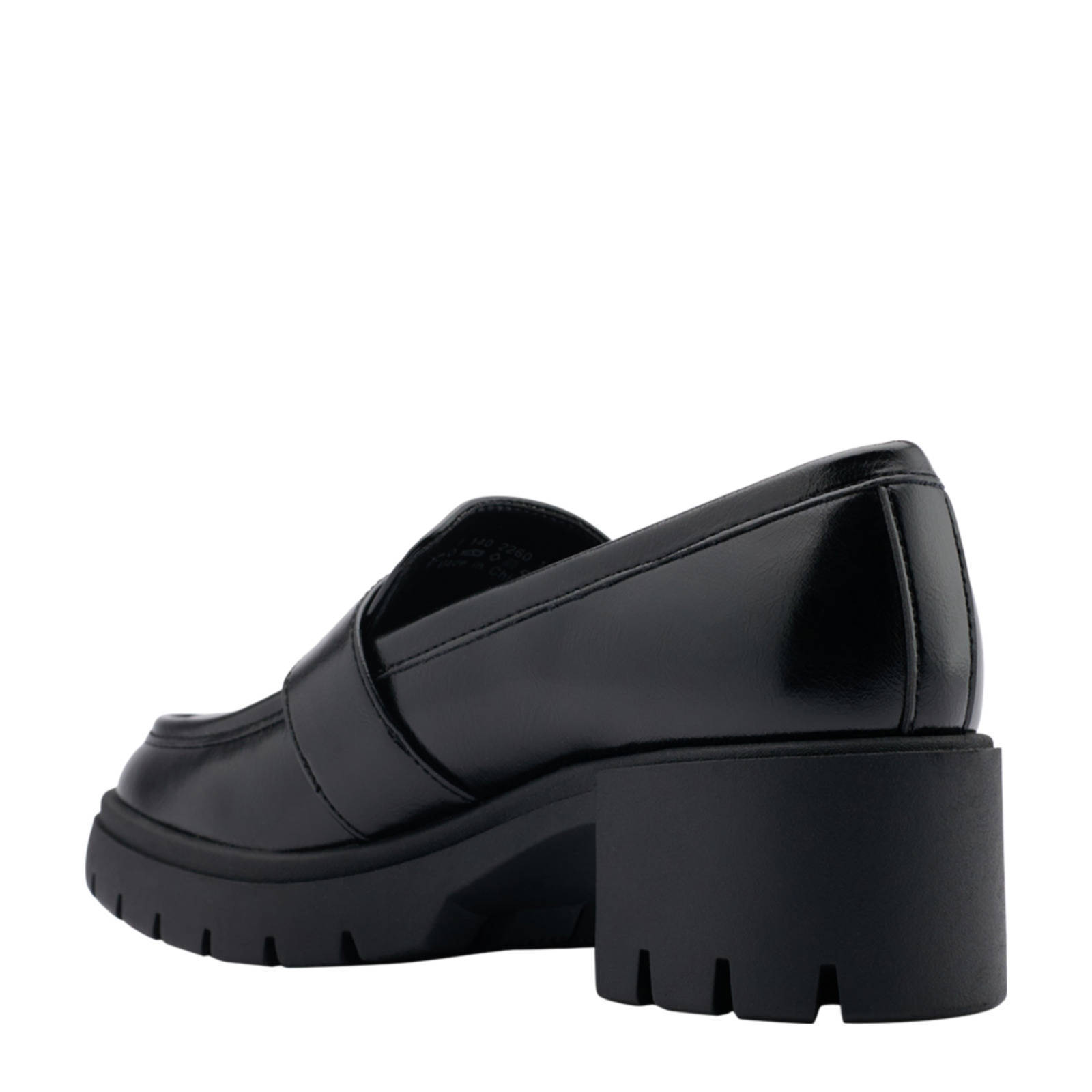 Graceland chunky loafers zwart