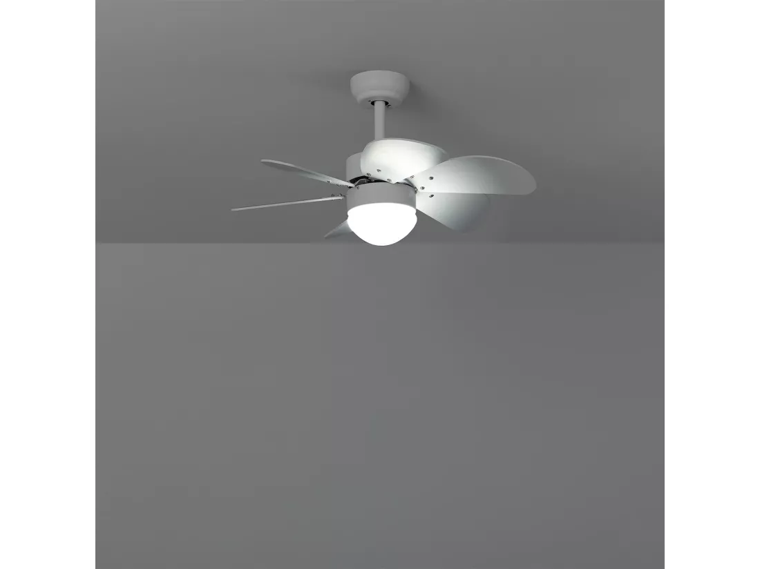 Ventilateur de Plafond Silencieux Orion Blanc 81cm Moteur DC Blanc