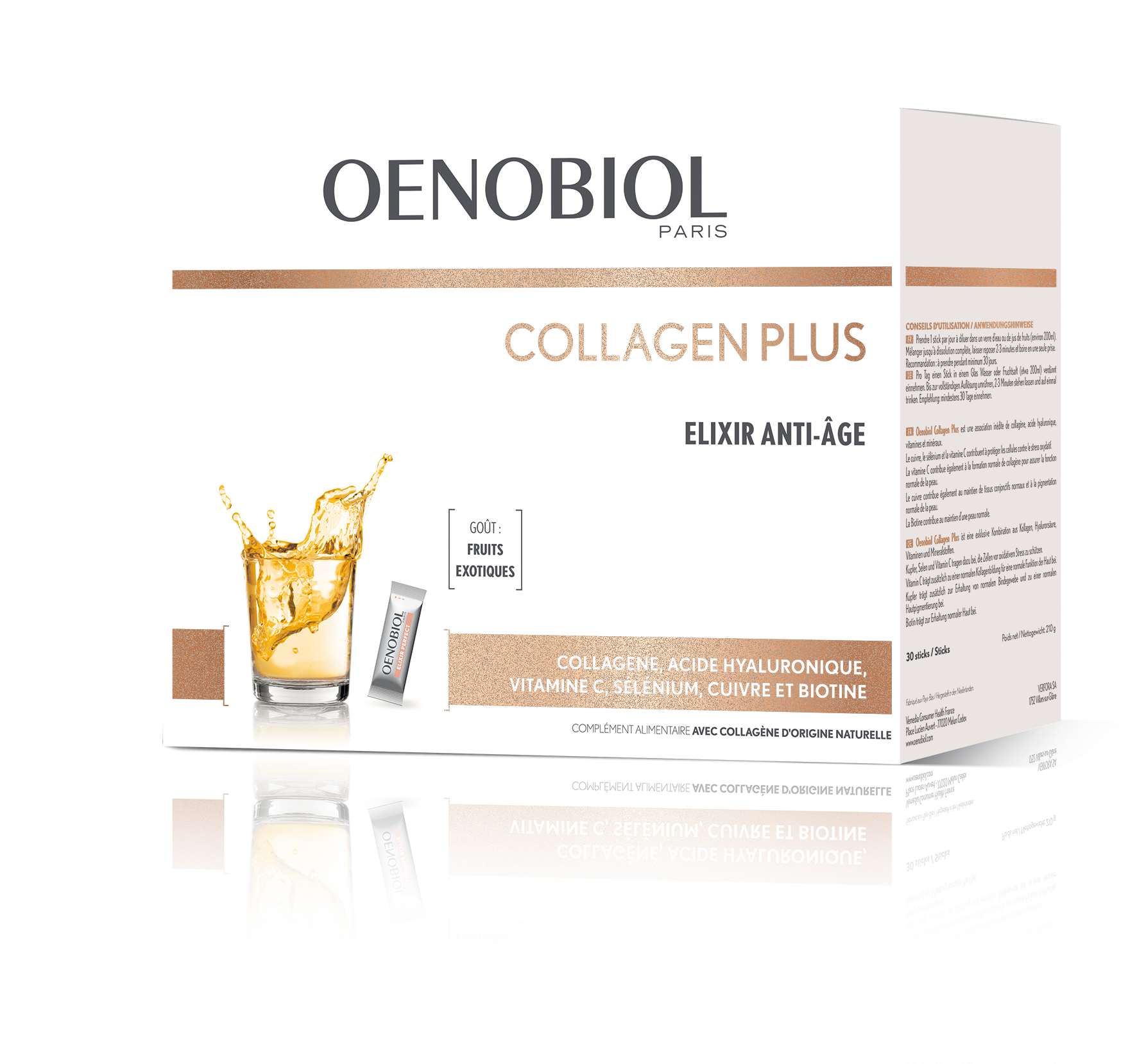 OENOBIOL Collagen Plus Elixier<br>30 Stück, Beutel, Elixier