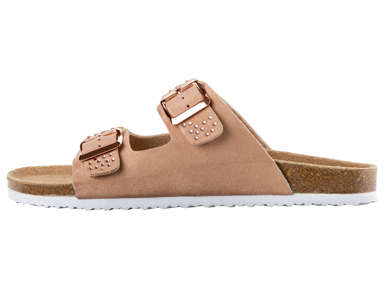 Leren dames slippers