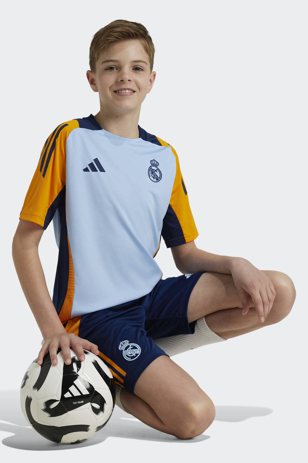 adidas Junior Real Madrid voetbalshort training