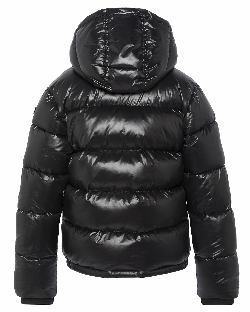 SCHOTT<br>Jaqueta de plumas brilhante com capuz Columbus