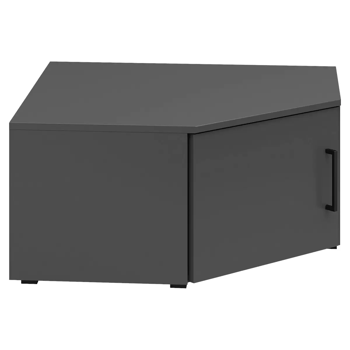 Aufsatzschrank Cabinet Anthrazit