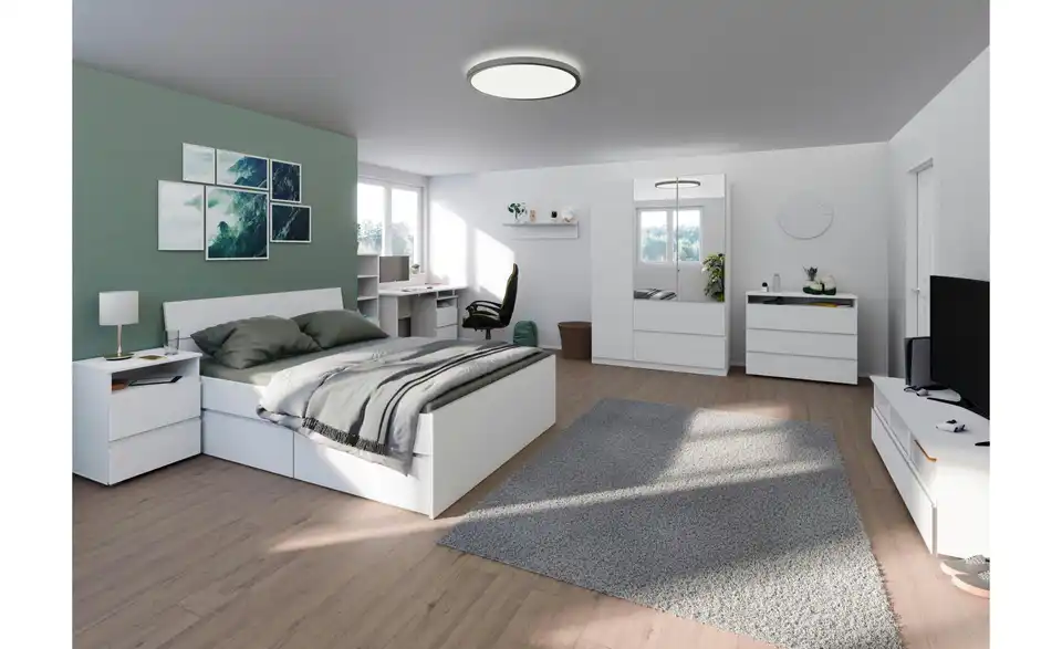 Drehtürenschrank 136 cm 3 Stück