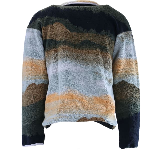 Sweat polaire COLUMBIA HELVETIA II PRINTED HALF SNAP FLEECE GREENSCAPE DOLOMITES