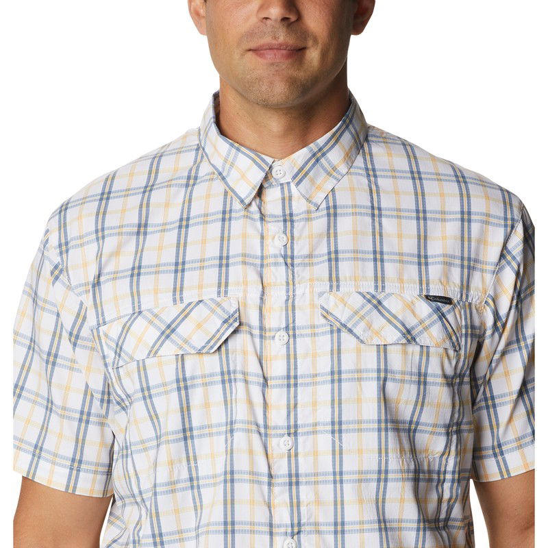 Columbia Silver Ridge Lite Plaid skjorte SS, herre