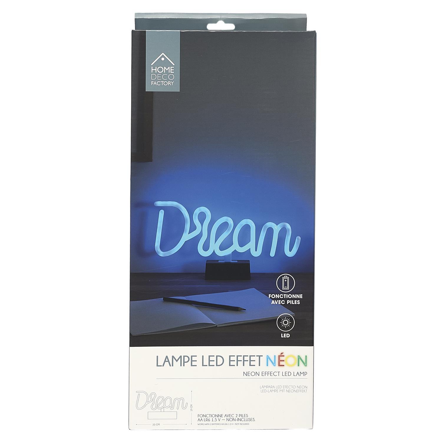 LAMPE LED EFFET NEON DREAM PILES