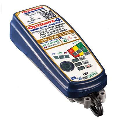 Chargeur Tecmate OptiMate 4 Quad Program Universel