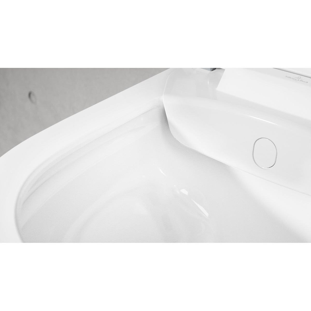 Villeroy & Boch ViClean douche wc randloos met softclose zitting zwart