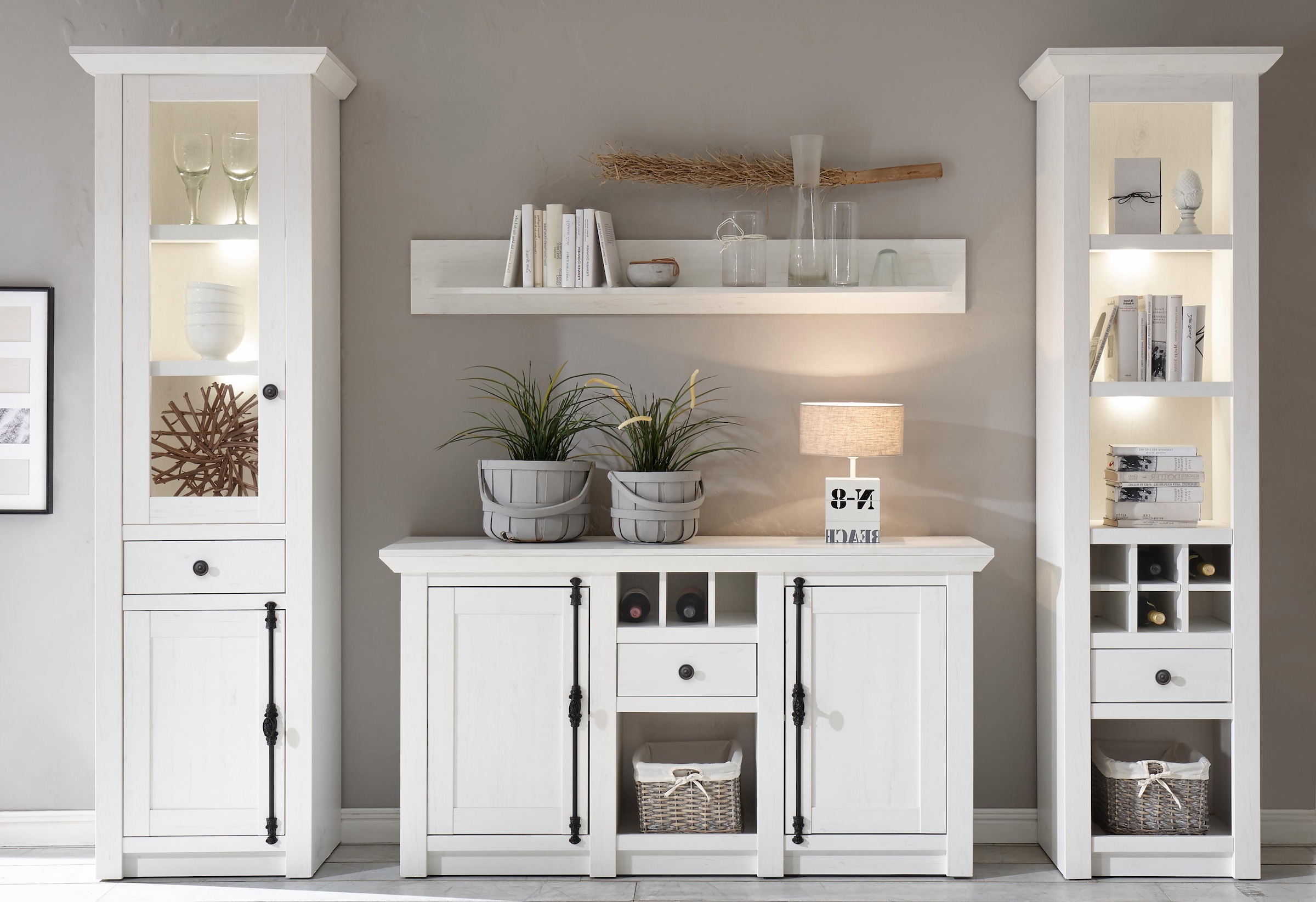 Home affaire Standregal »California« Höhe 207 cm