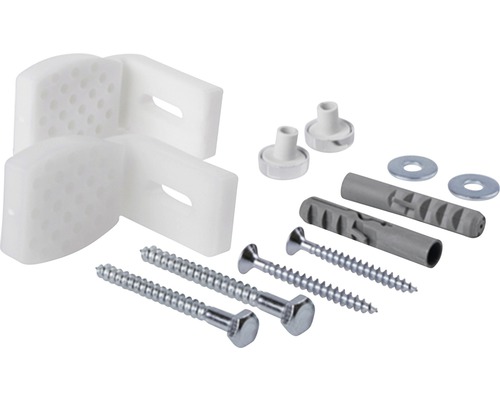Hoekmontageset voor compact toilet, urinoir en halfzuil K99-0025