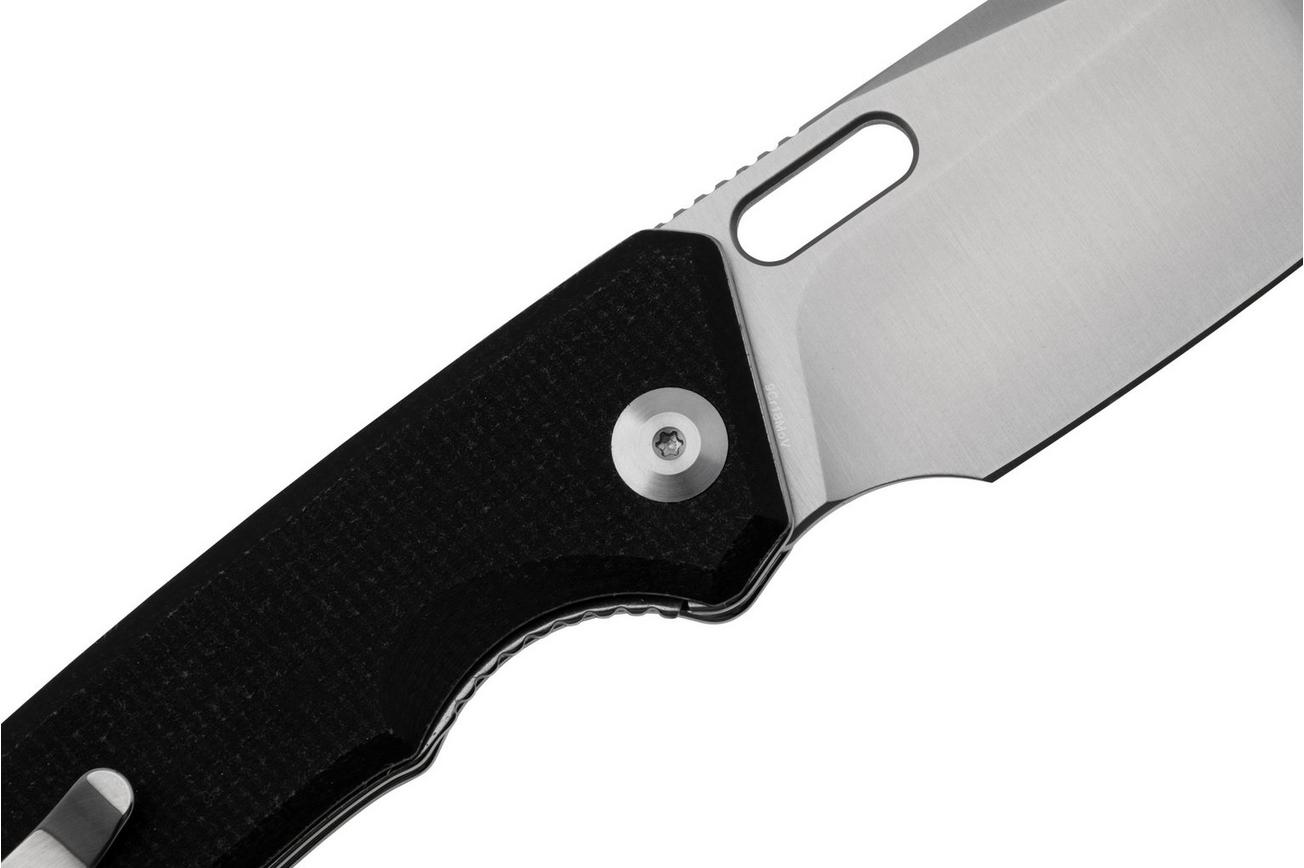 Sencut GlideStrike S23018-4 Black Micarta, zakmes