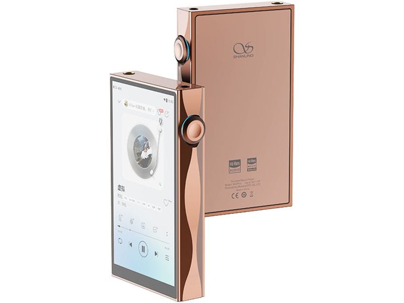 Shanling HiRes-Player M3 Plus Braun High-Resolution-Musik-Player