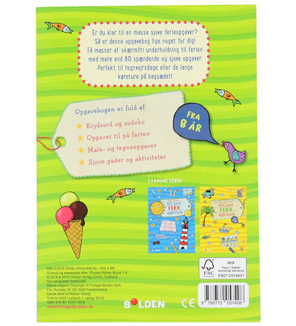 Forlaget Bolden Aktivitätsbuch - Mein lustiges Urlaubsarbeitsbuc