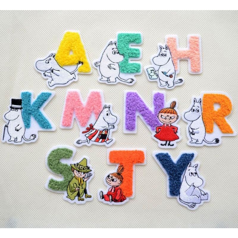 S&C Corporation - MOOMIN Applique Deco Alfabet Sticker