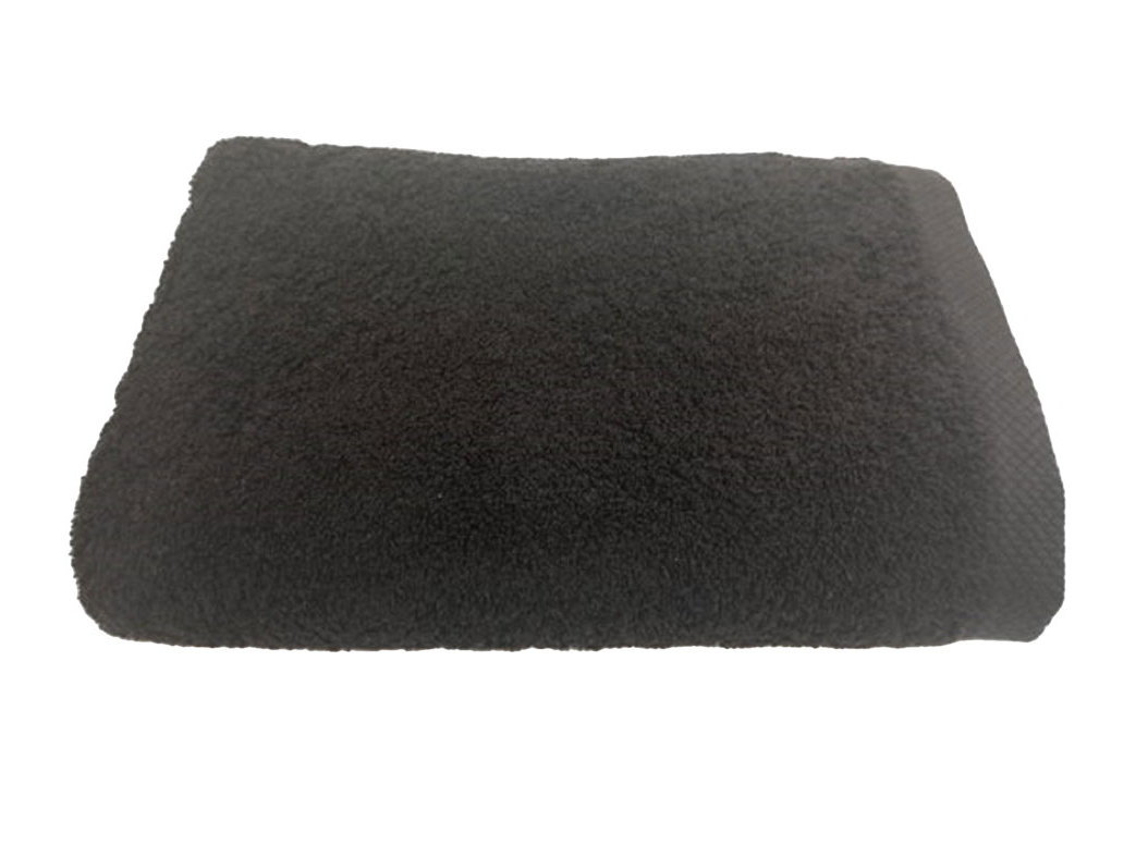 LENÇOL DE BANHO LASA PRETO 100X150CM