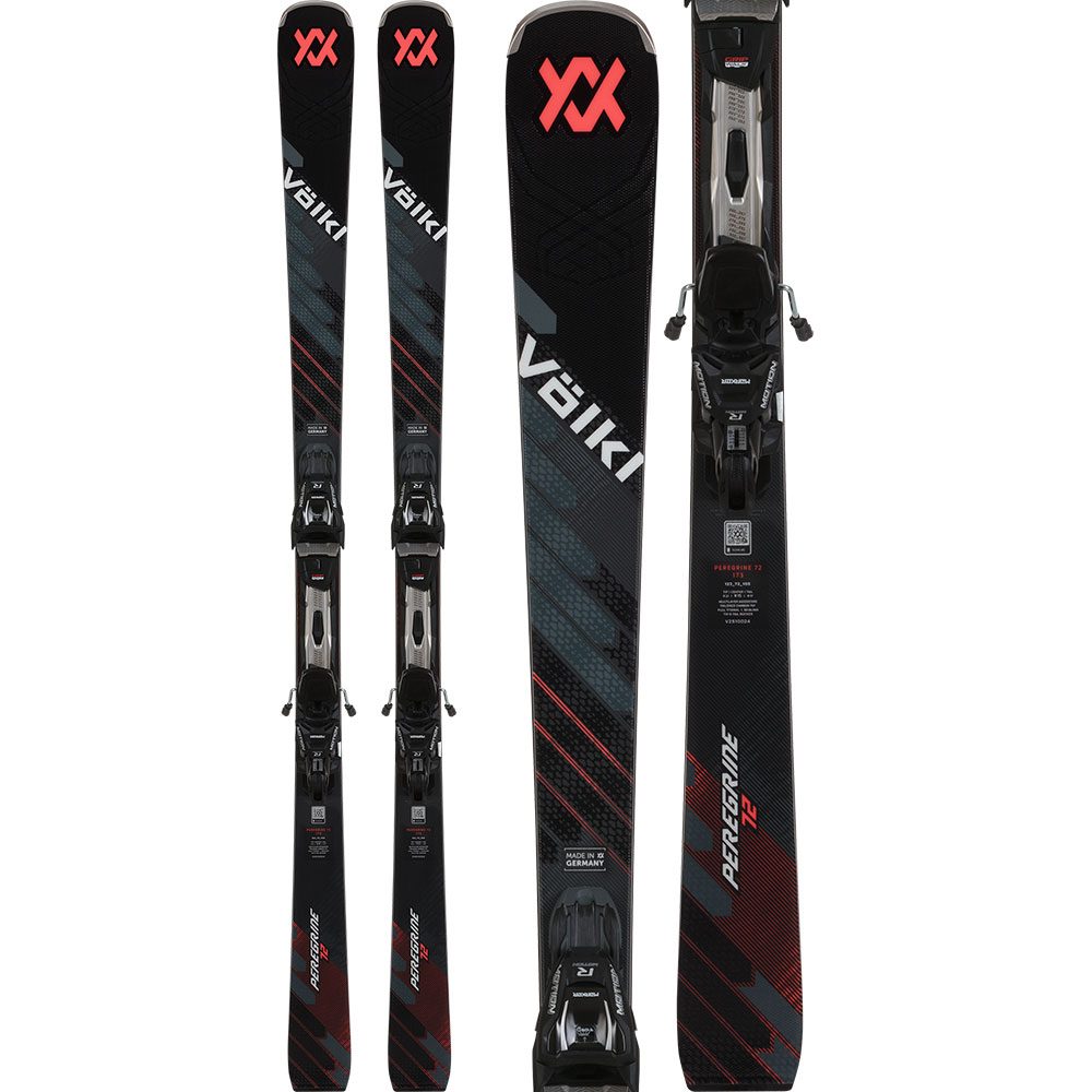 Völkl Peregrine 72 Black 25/26 Ski inkl. RMotion-T 12 Bindung
