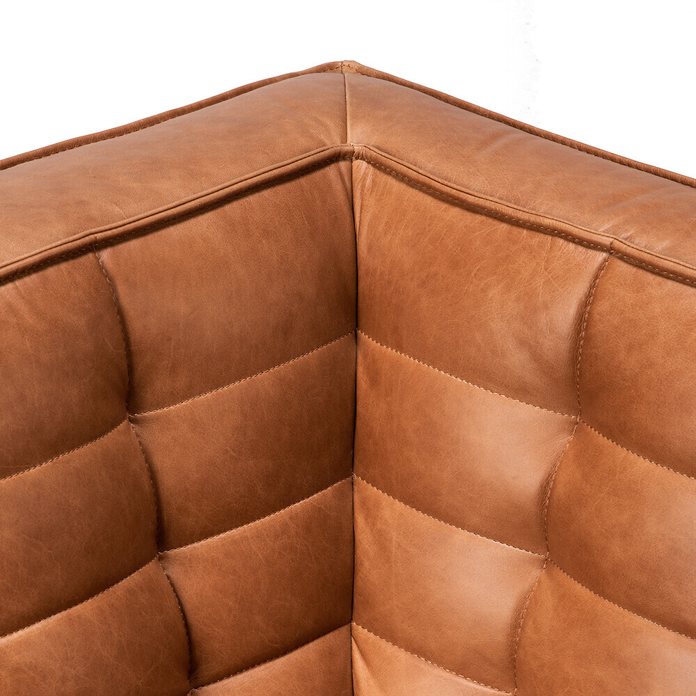 Sofa N701 90° vierkant hoek - old saddle