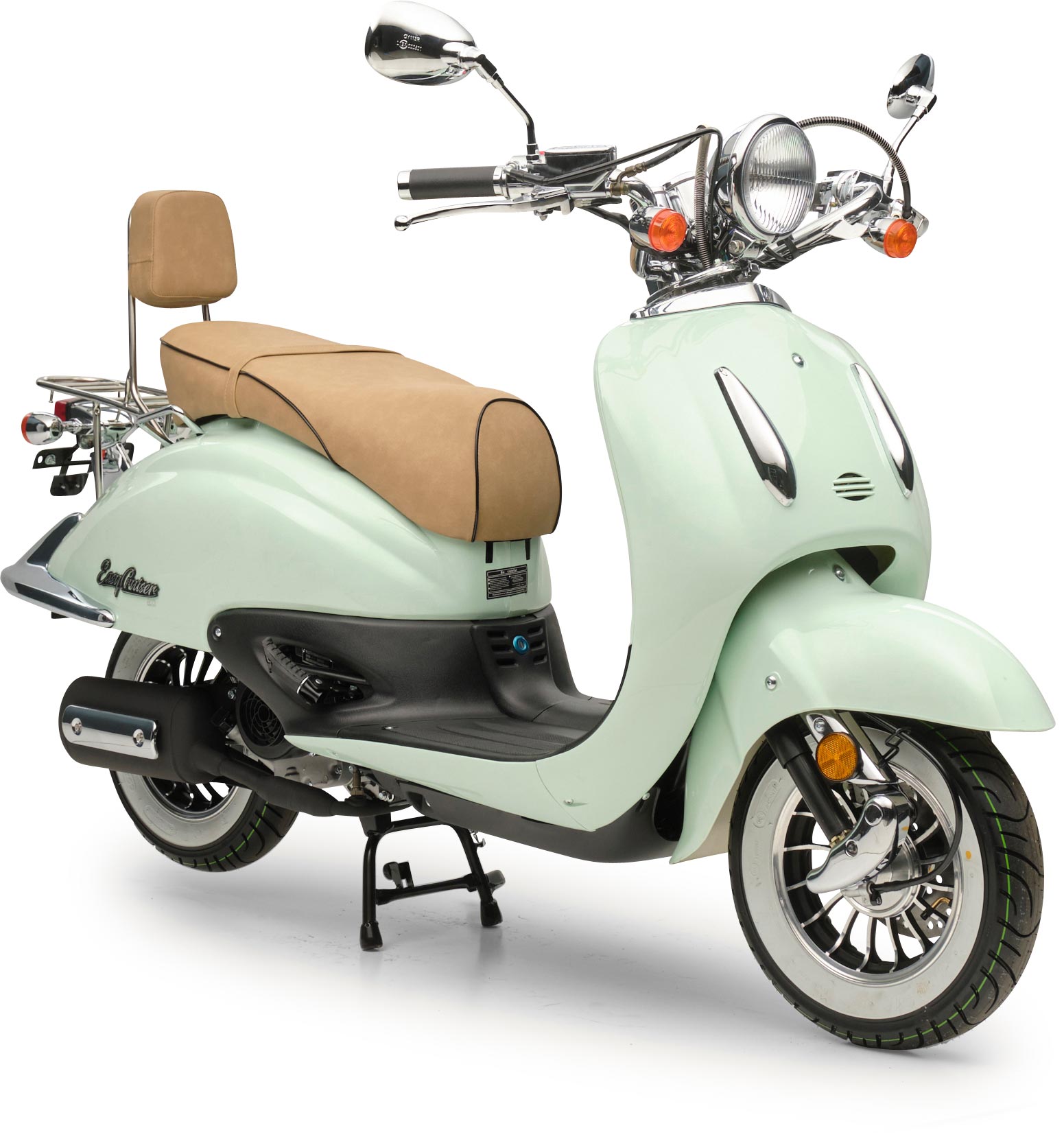 Motorroller Retro EasyCruiser Eco Mint 50ccm 45 kmh Moped Scooter