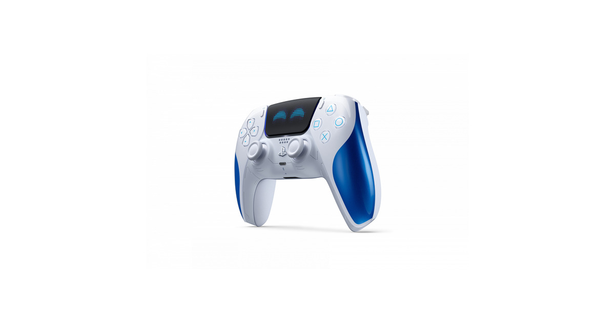 SonyDualSense draadloze controller – ASTRO BOT Joyful Limited Edition  (Wit/blauw, PlayStation 5, Pc/Mac, Mobiele apparaten)