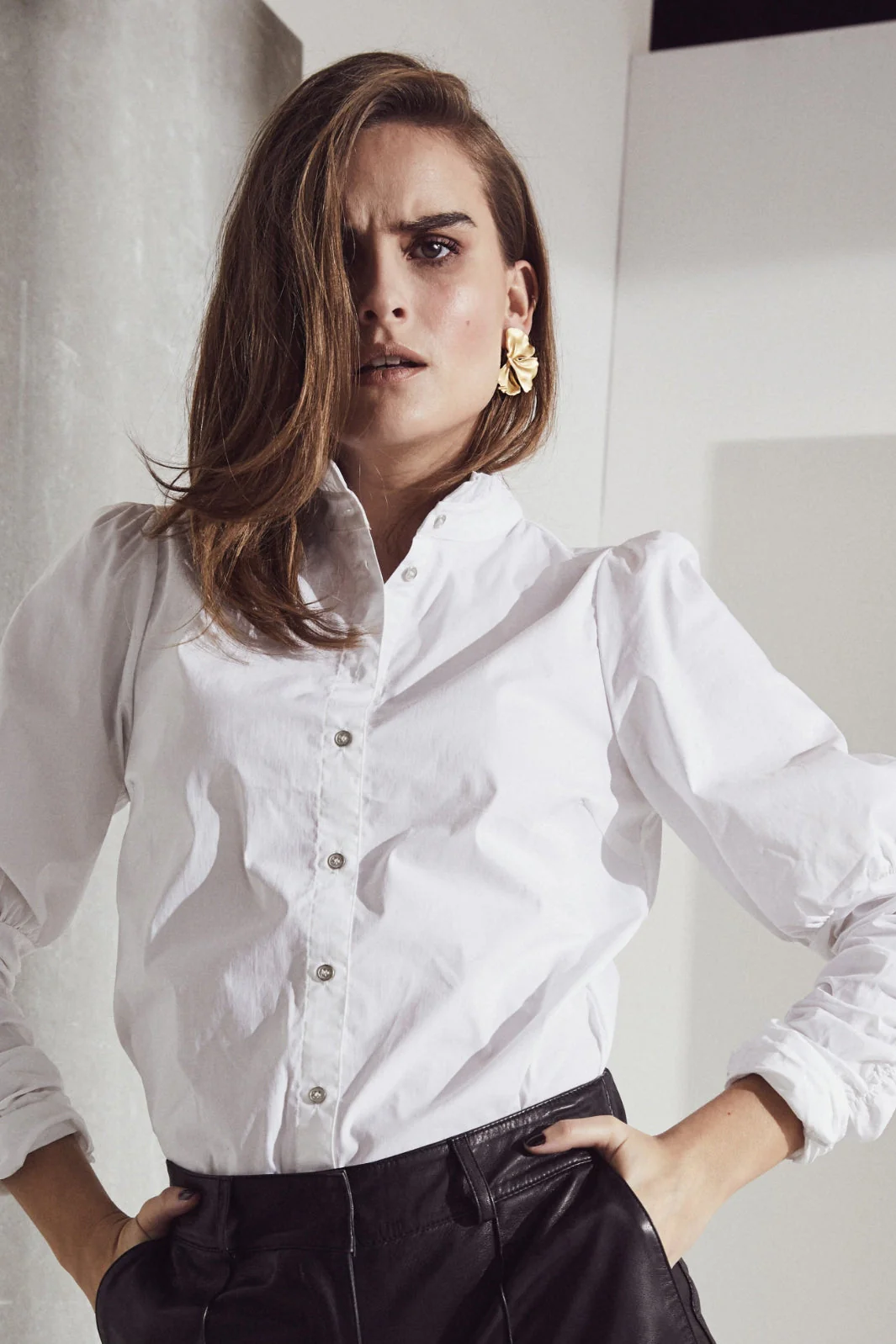 Co´Couture Sandycc Poplin Puff Shirt