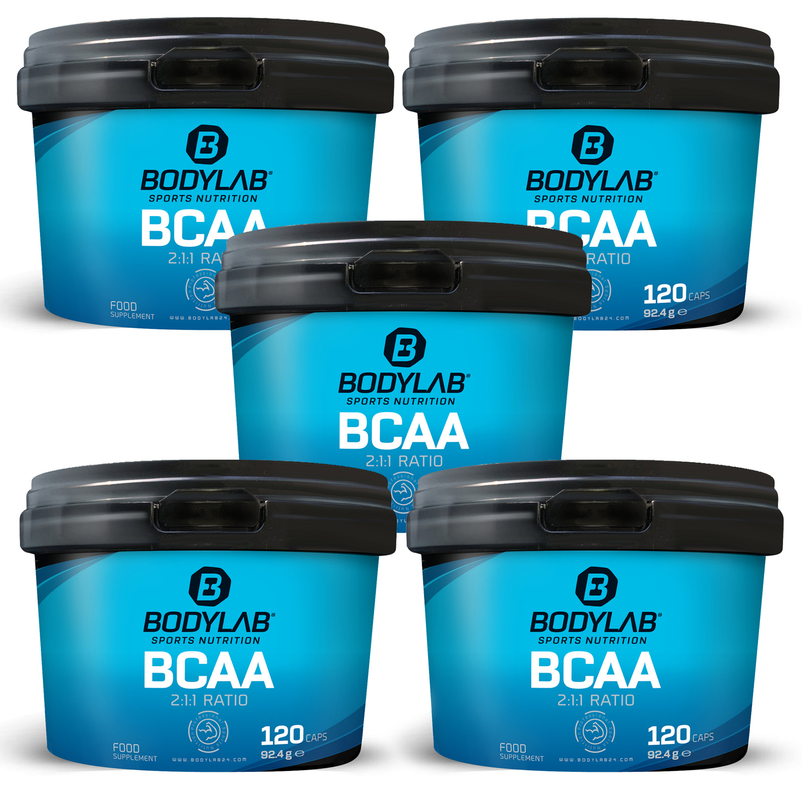 5 x BCAA (120 Kapseln)