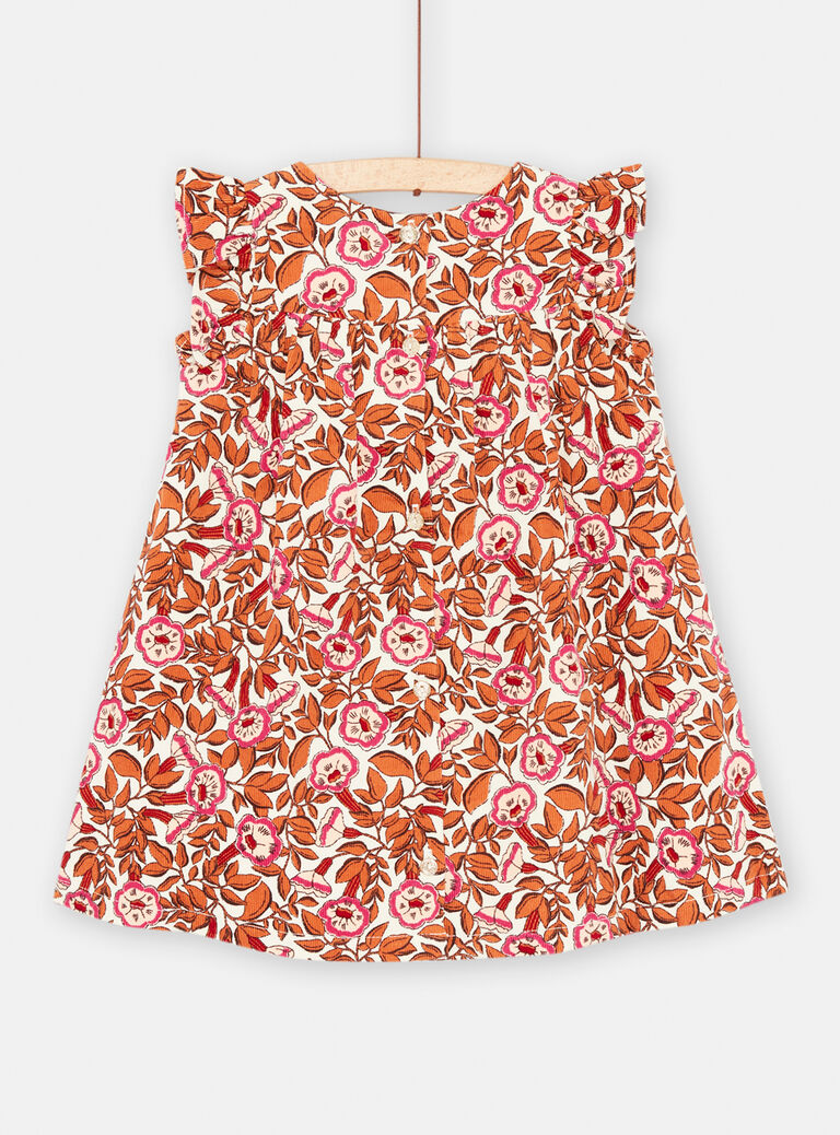 Robe à manches courtes pour bébé fille