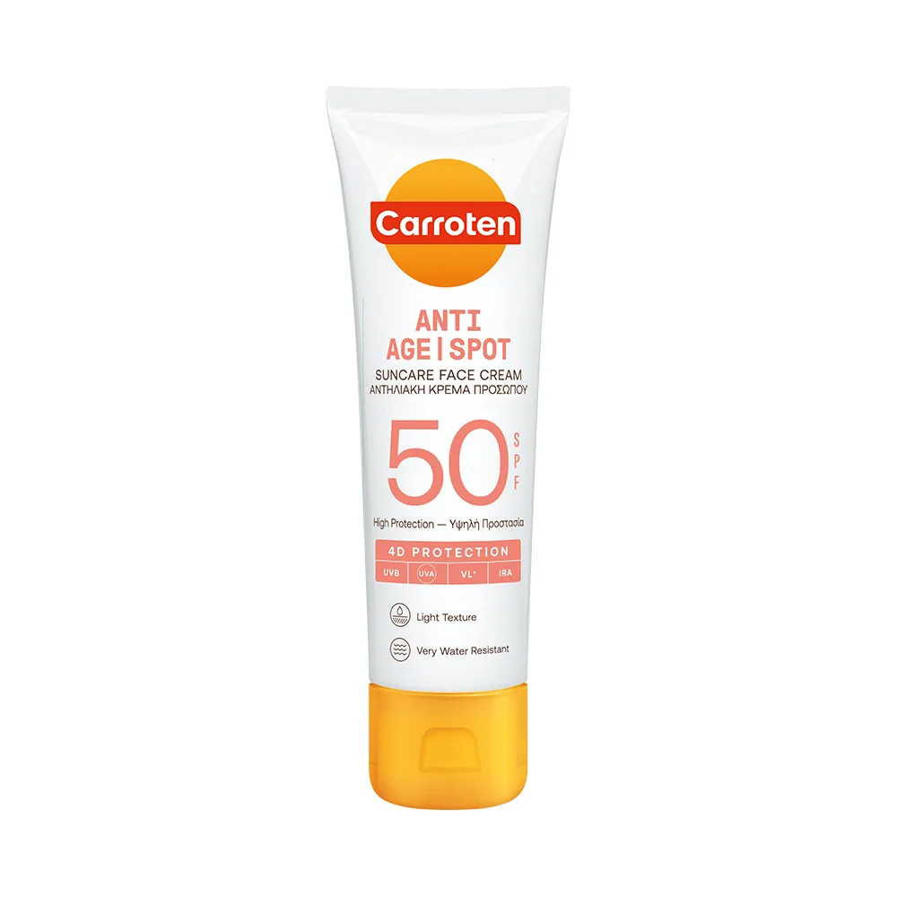 Carroten Face Antispot Cream SPF 50 - 50 ml.