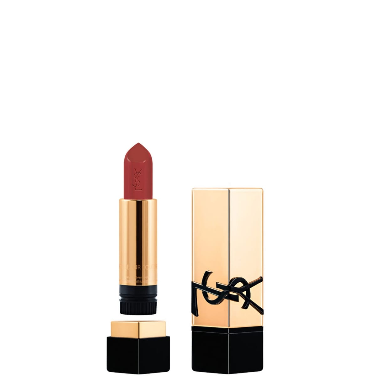 YVES SAINT LAURENT Rouge Pur Couture Rouge à lèvres fini satin - Couleur intense et confort