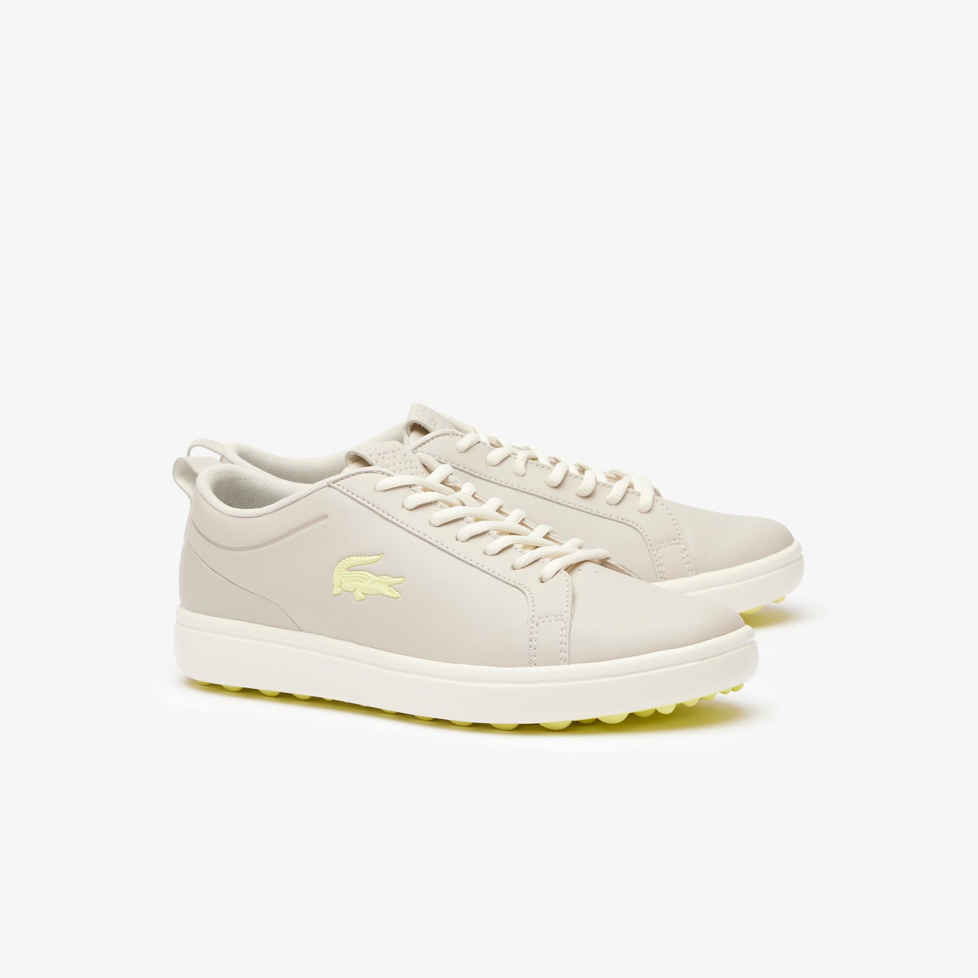 Chaussures de golf G Elite homme en cuir Performance - Blanc - Lacoste - Homme