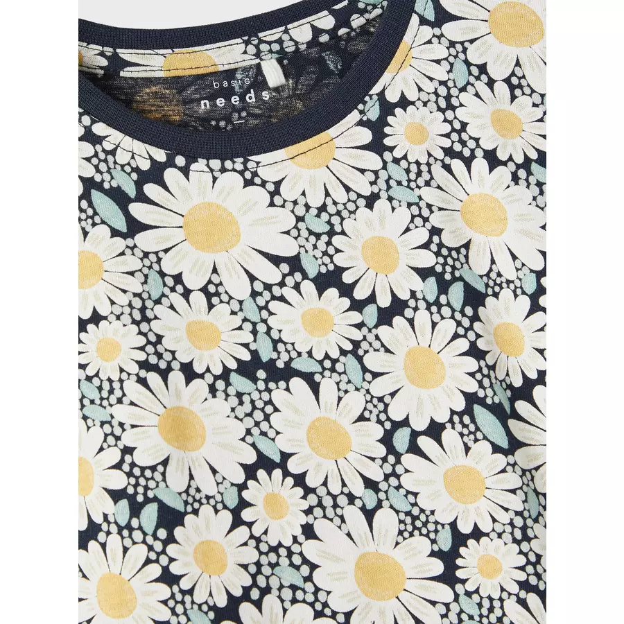 name it Shirt Nmfvigga Dark Sapphire Daisy and Dots