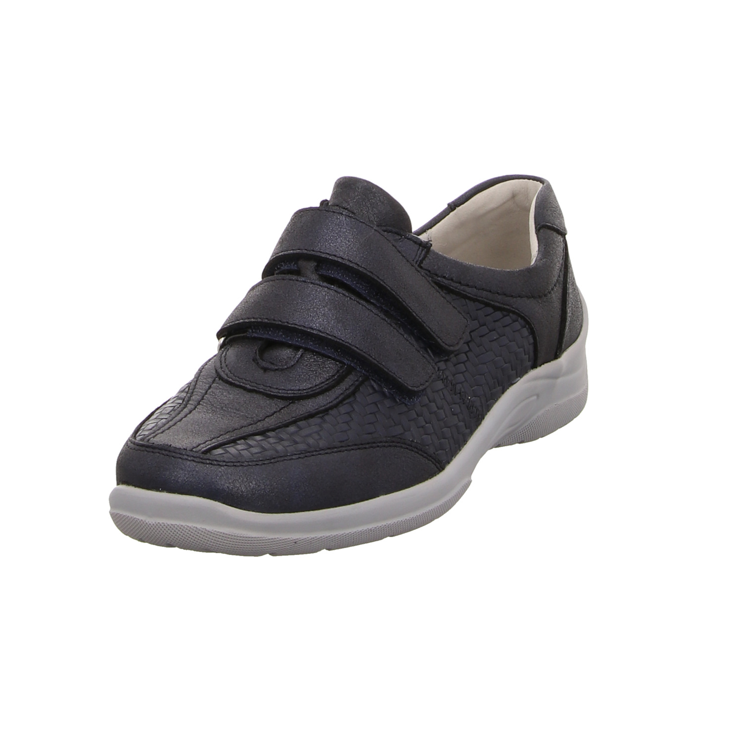 Waldläufer Halbschuh blau blau