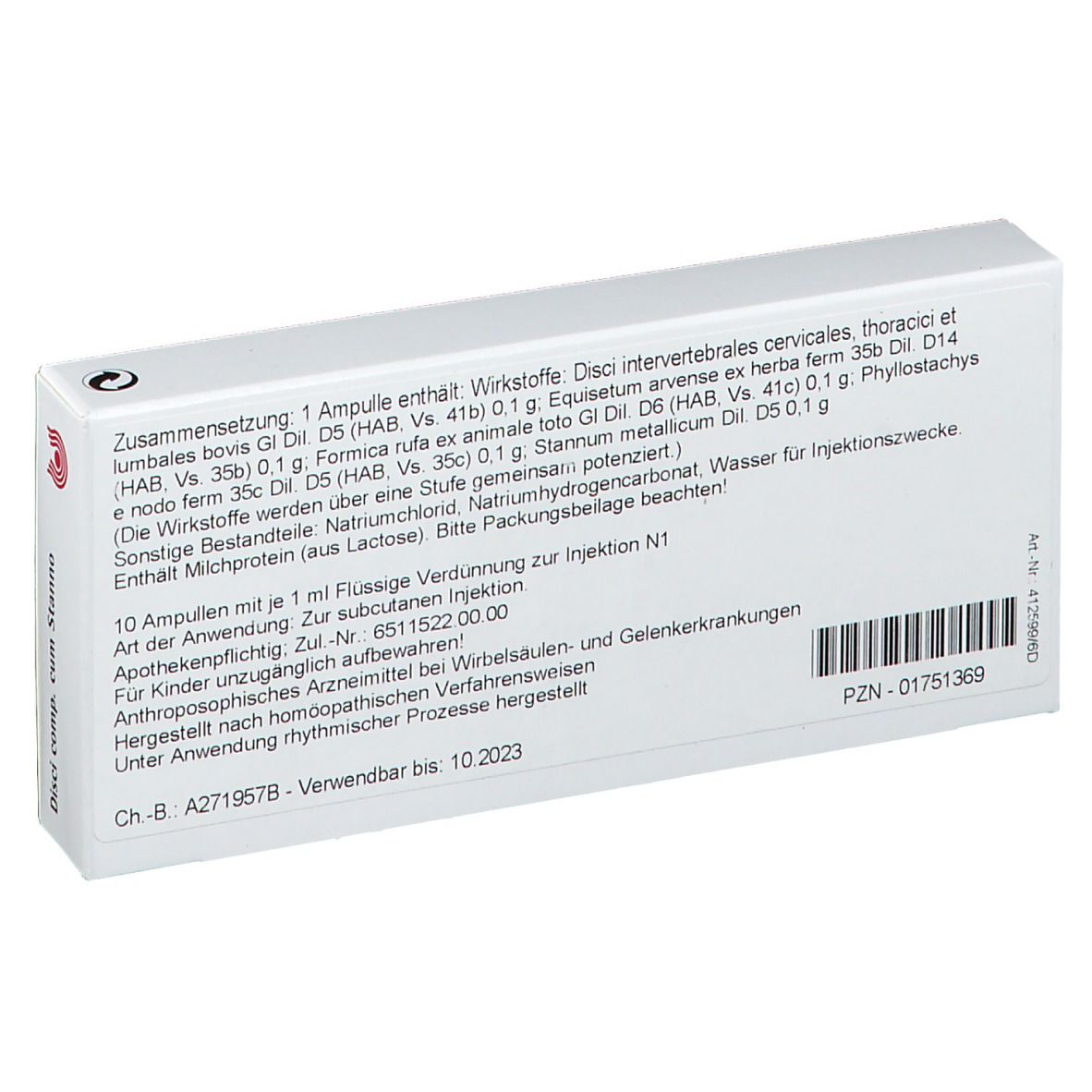 WALA® Disci Comp. c. Stanno Amp.