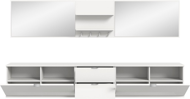 INOSIGN Garderoben-Set »Trondheim, Garderobenset 6-tlg. Breite 236 cm,« 6 Stk. tlg.
