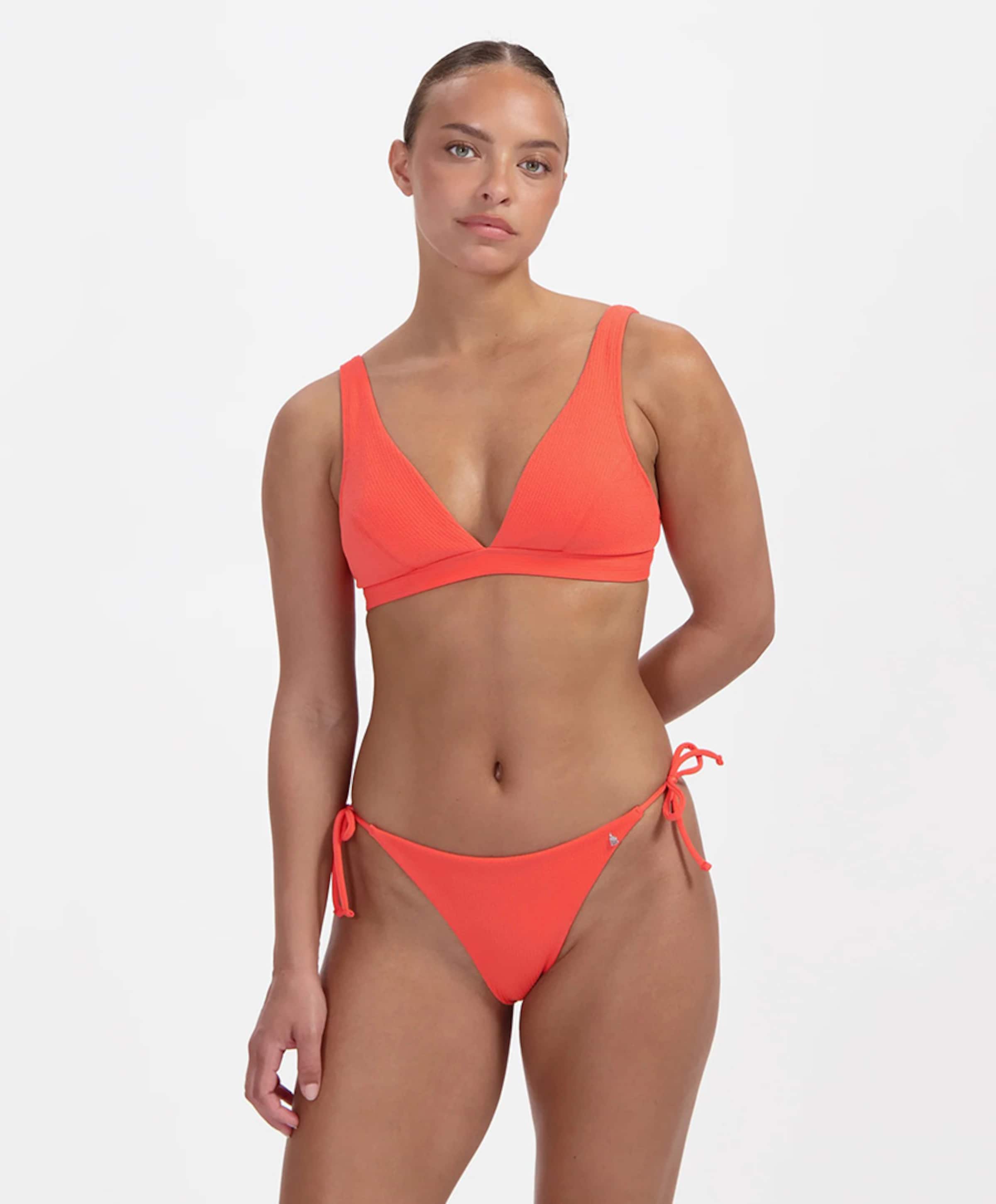 Beachlife Dames bikinitop oranje