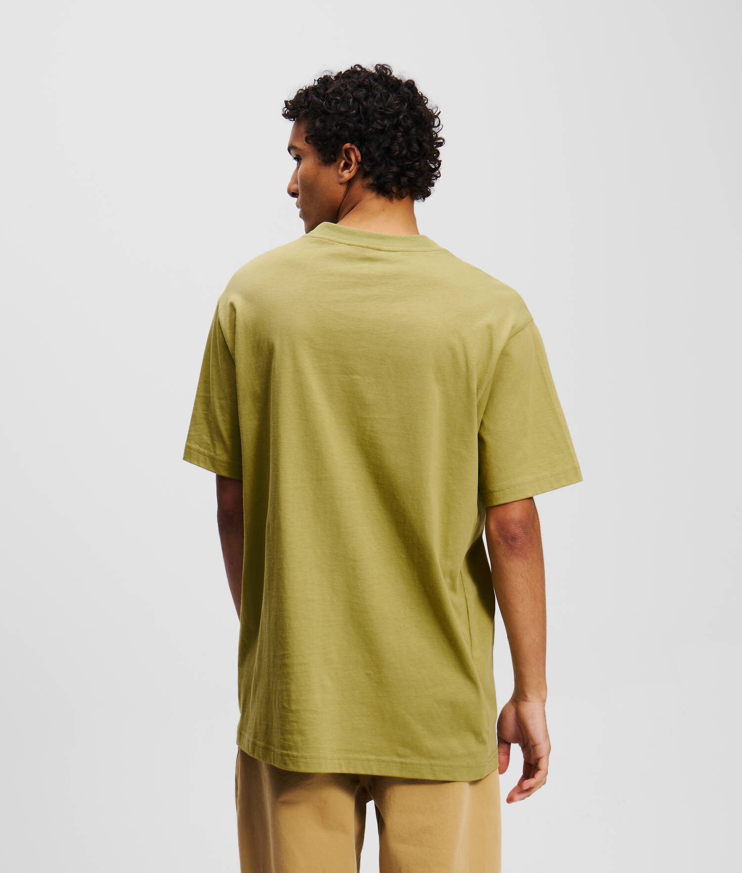T-SHIRT AVEC POCHE POITRINE - Vert Olive