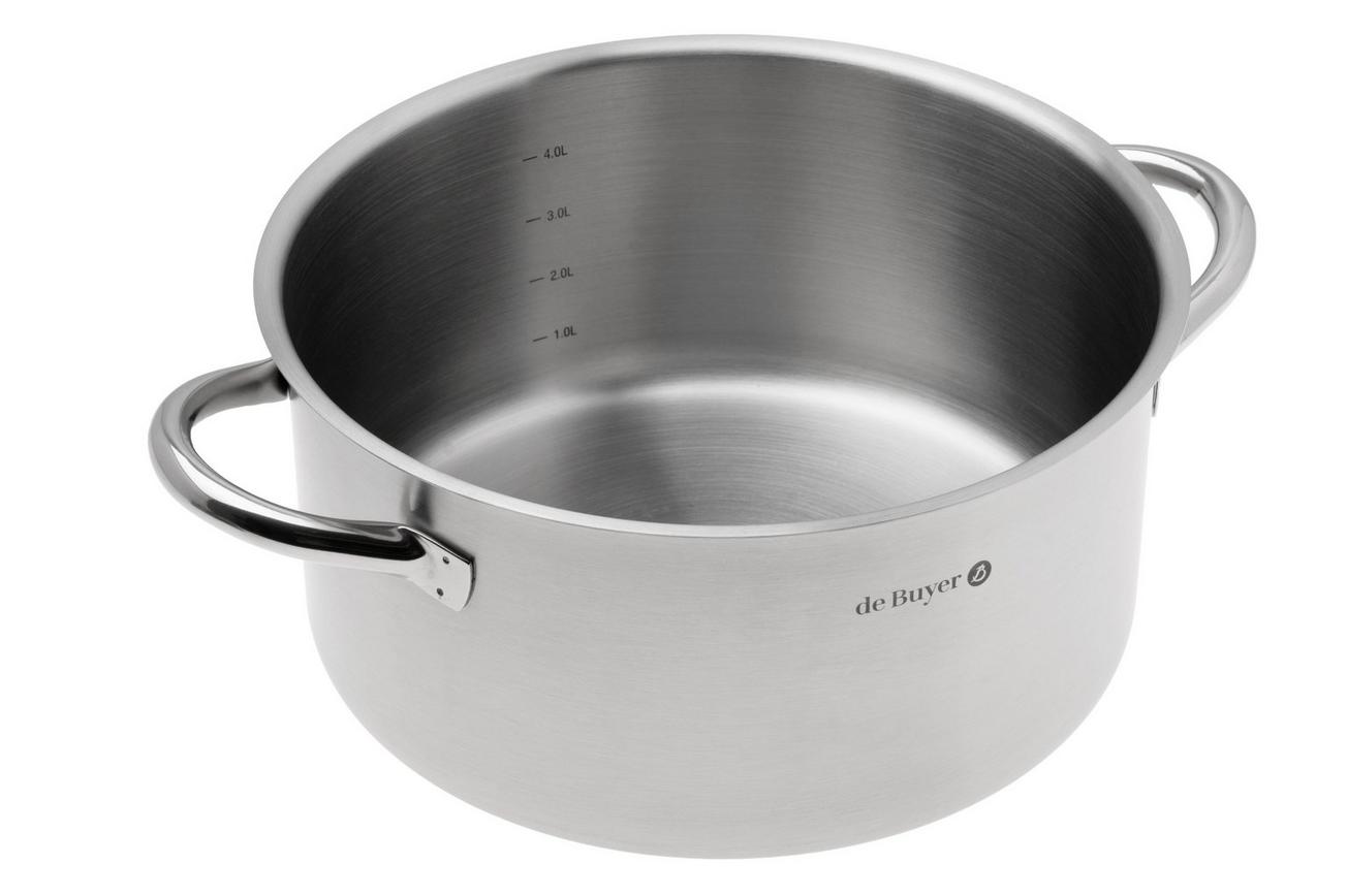 de Buyer Prim’Appety 3505.24 stoofpan zonder deksel, 24 cm, 4L