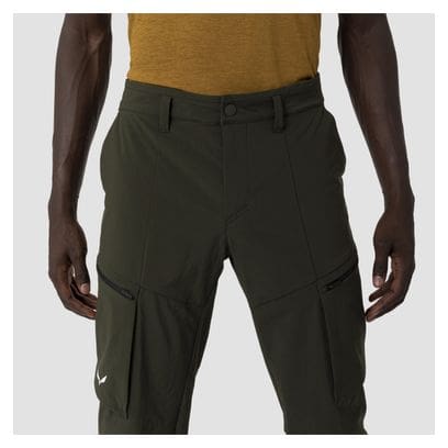 Pantalon Salewa Puez Cargo Vert