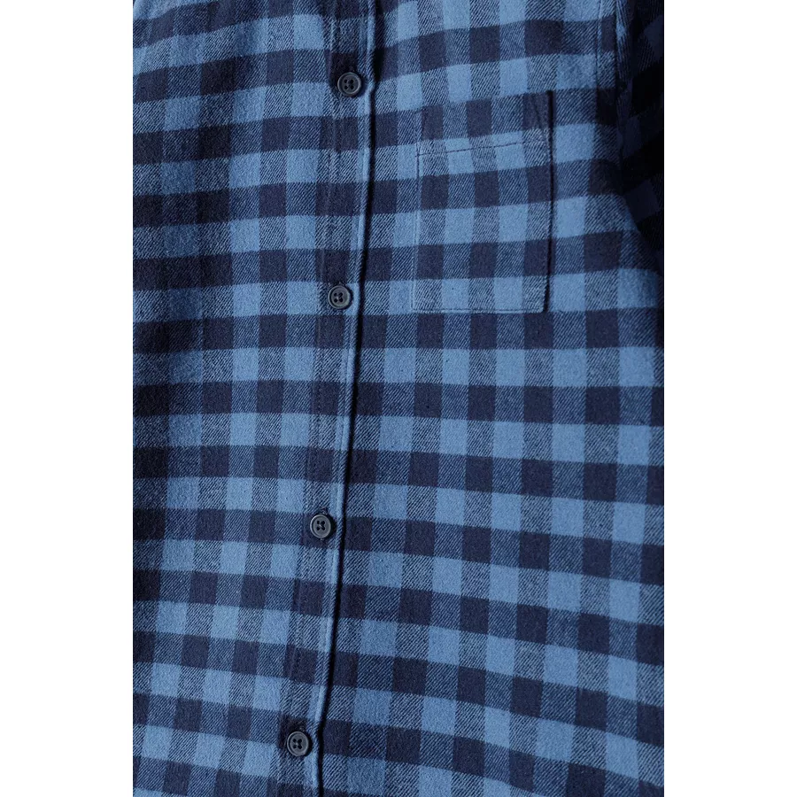 MINOTI Langarmhemd Blau