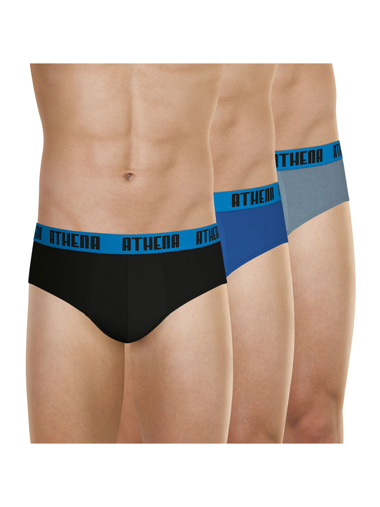 Lot de 3 slisp homme Basic Color