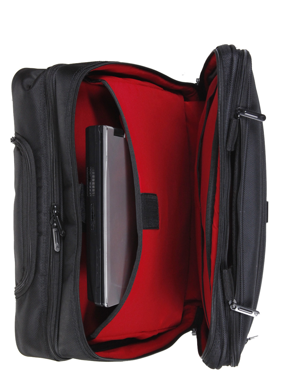 Pilot case Davidt's Monte-Carlo 15.4 pouces - 3 compartiments