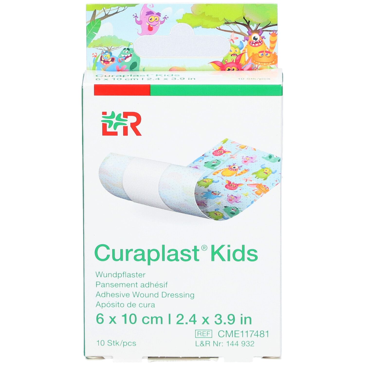 CURAPLAST Kids Pflaster zuschneidbar 6 cm x 1 m