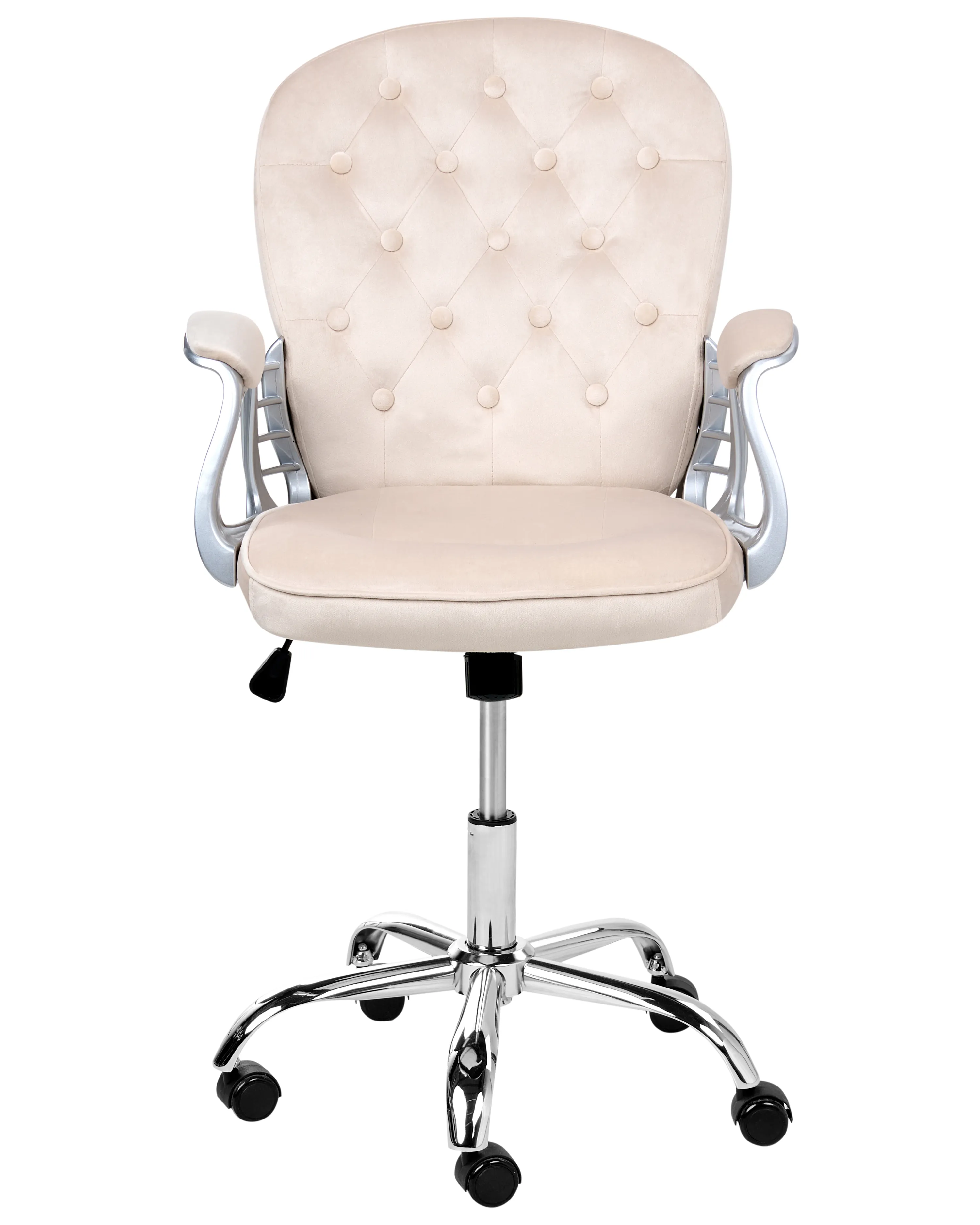 Bureaustoel PRINCESS Fluweel Beige