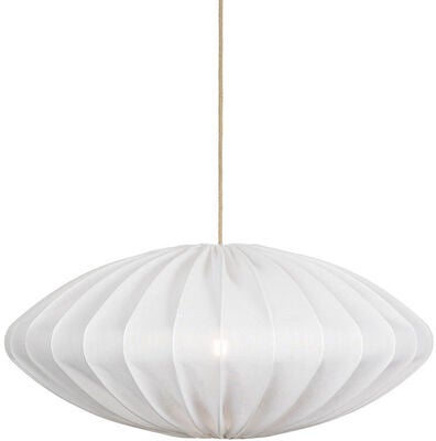 Watt&Veke Ellipse Lampeskjerm 80, Hvit