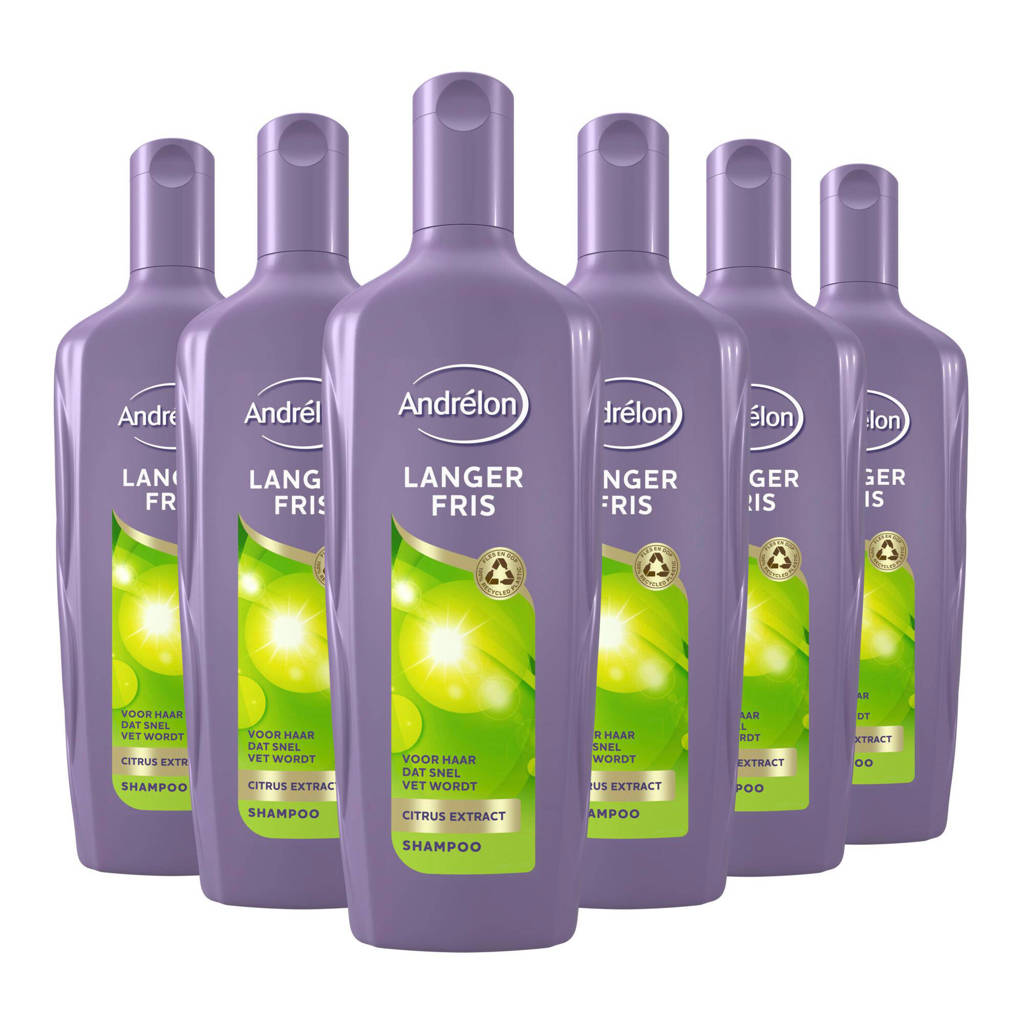 Langer Fris shampoo - 6 x 300 ml
