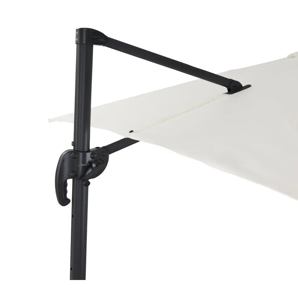 Tiltable Floating Parasol 250x250 cm - Starker schwimmender Sonnenschirm - Ecru