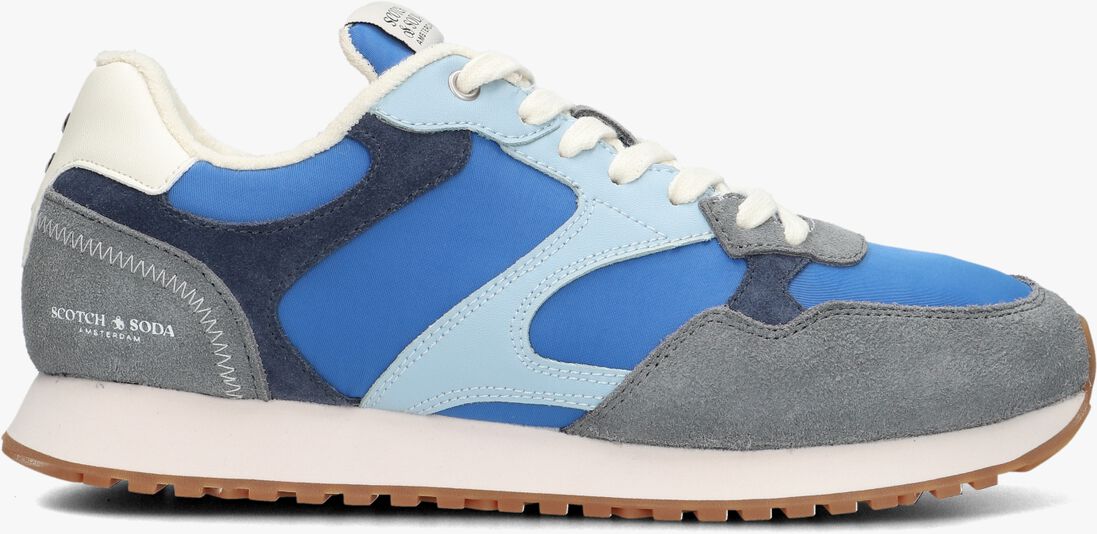 SCOTCH & SODA blauwe scotch & soda lage sneakers cleave 1a