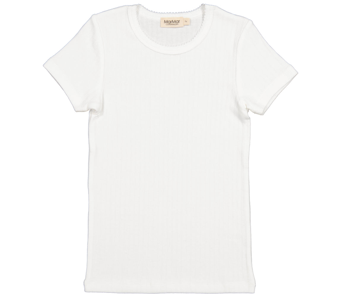Tamra SS, T-shirt - Gentle White